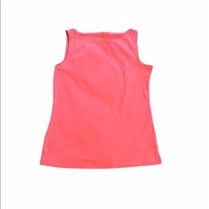 Talbots Pink Crew Neck Tank